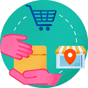 店舗で受け取り（BOPIS）を実現