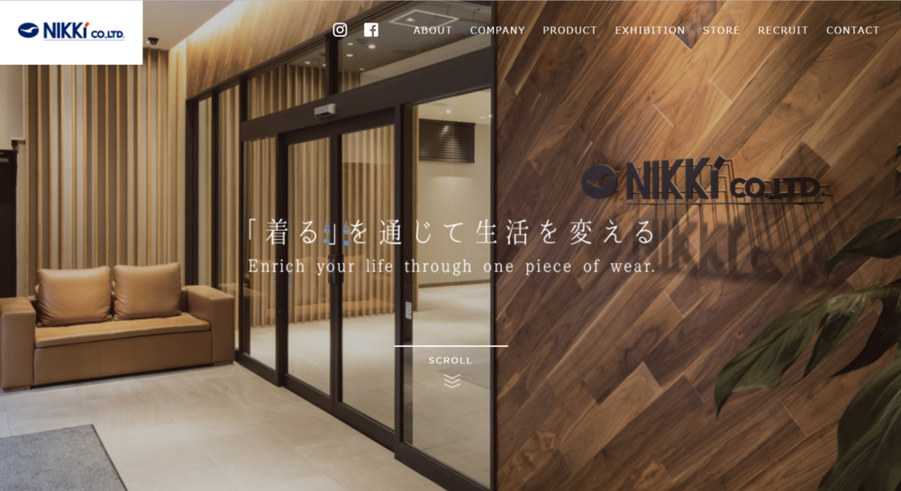 リンク画像：ニッキー株式会社様コーポレートサイト