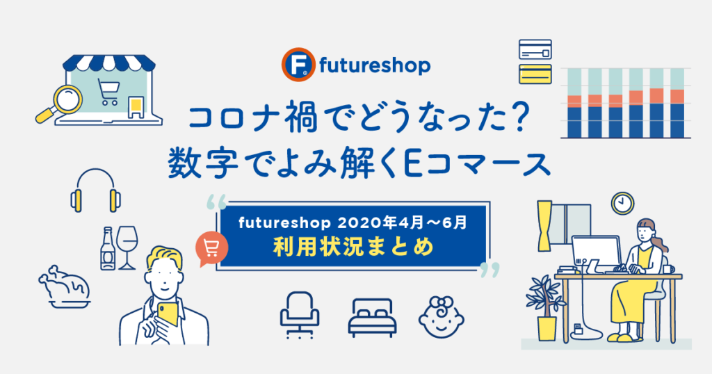 コロナ禍でどうなった?数字でよみ解くEコマース 〜futureshop 2020年4月〜6月利用状況まとめ〜