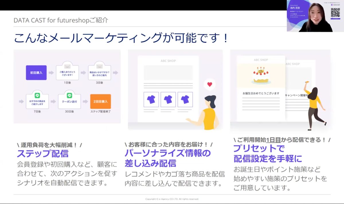 DATA CAST for futureshopの紹介