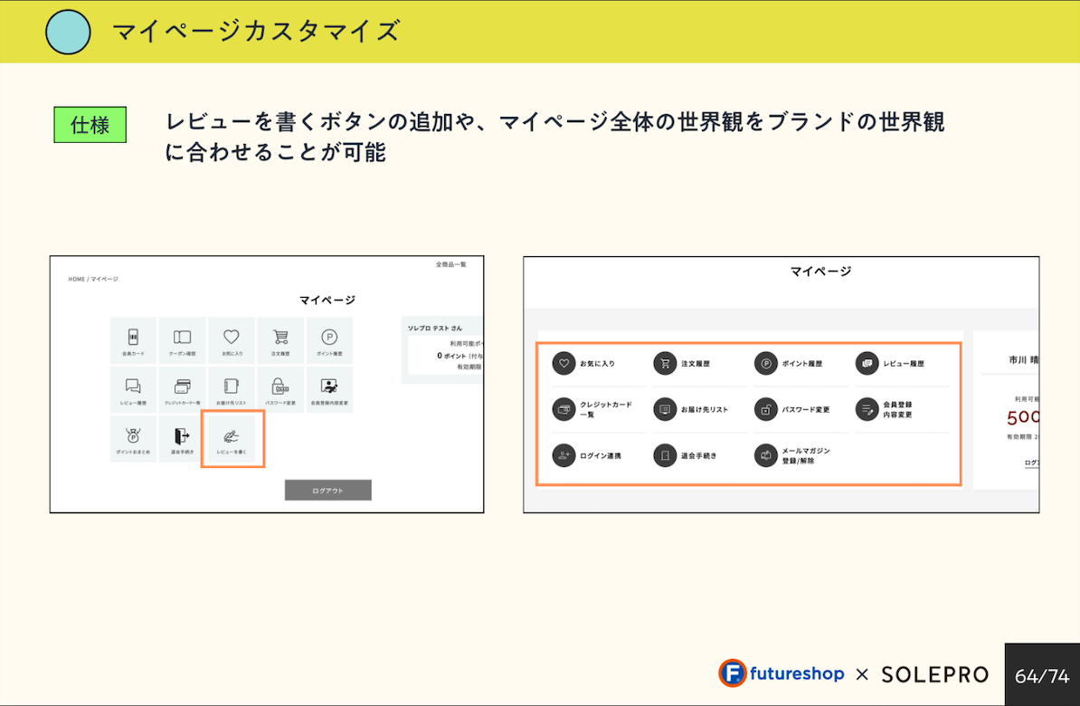 UXデザインの施策20 マイページからの回遊誘導