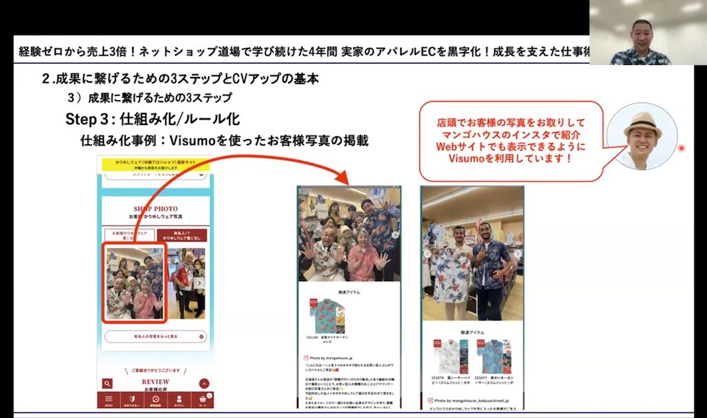 マンゴハウスが実施しているUGC施策の事例